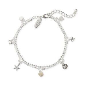 Style & Co Silver Charm Anklet